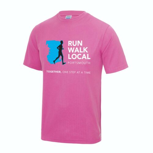 Electric Pink Childrens T-Shirt