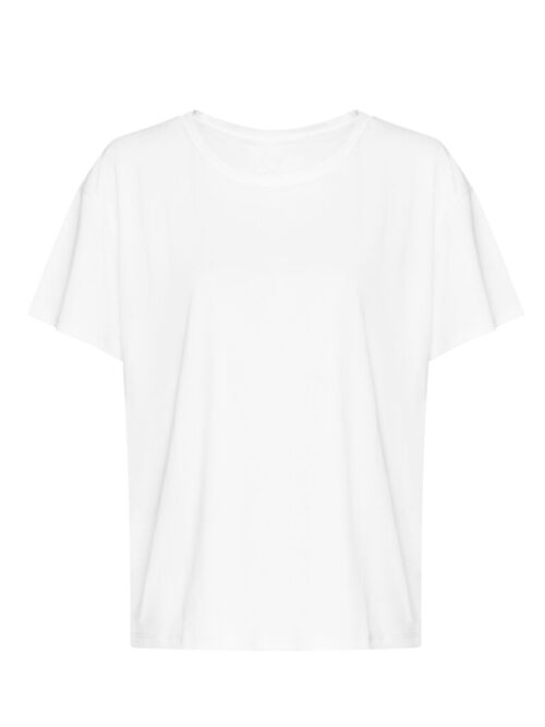 T-shirt Open Back Ladies white